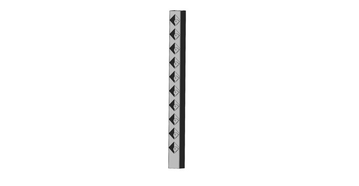 Slutstolpe Broken Galvad 890 mm Steel Design